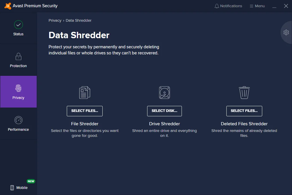 Avast Premium Security